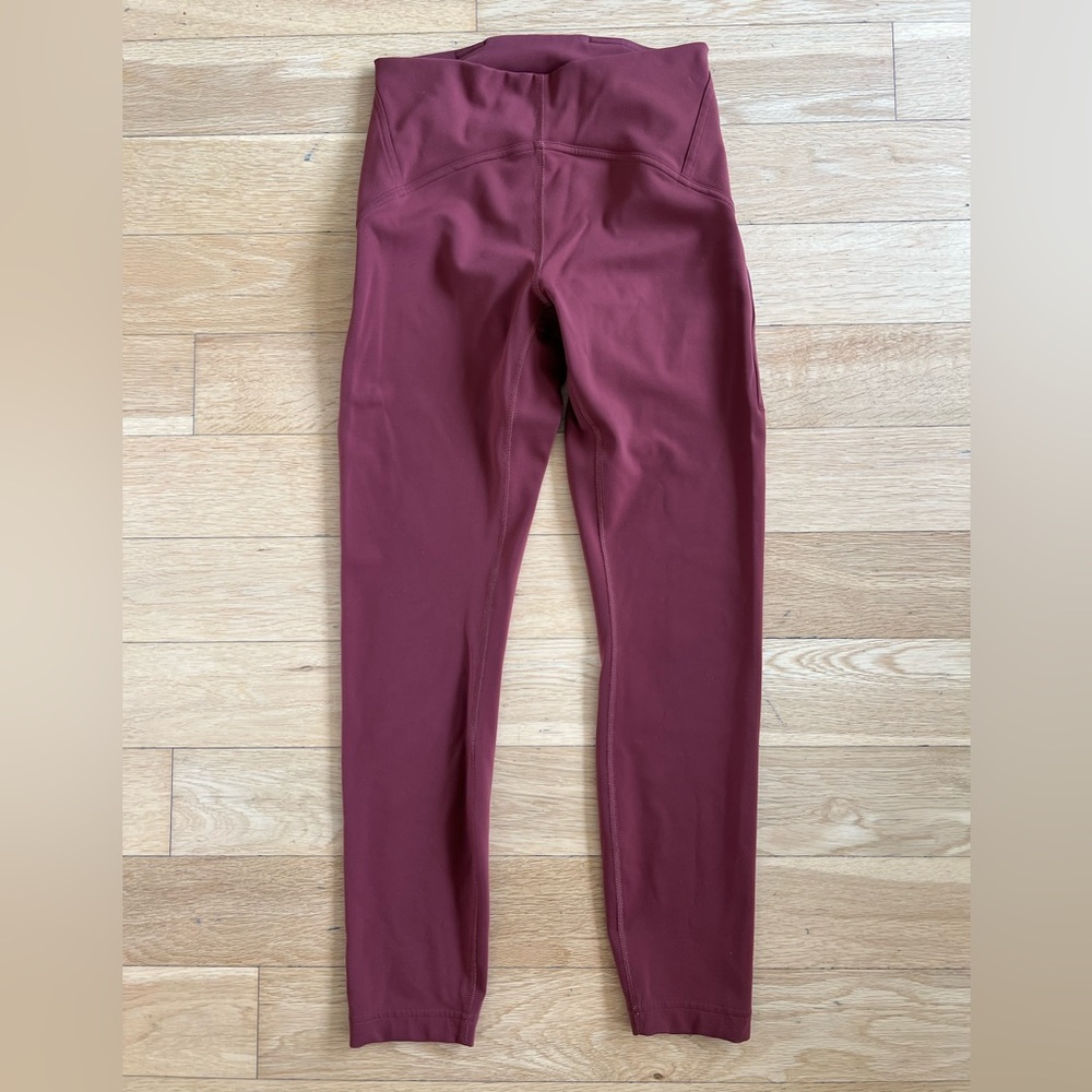 Lululemon Instill Tight 25” Date Brown Size 6